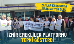 İzmir Emekliler Platformu'ndan sert tepki: Zamlar karşısında maaşlar yok oldu