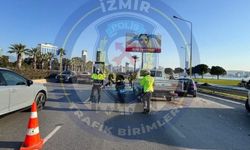 İzmir Emniyet'i Altınyol için uyardı: Trafik kazası meydana geldi