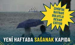 Meteoroloji açıkladı: İzmir’de bayram bulutlu devam ediyor, yeni haftada sağanak kapıda