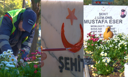 Torbalı Belediyesi'nden şehitlere vefa: Bayram öncesi kabirleri onarıldı