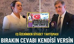 Eş üzerinden siyaset tartışması: Bırakın cevabı kendisi versin