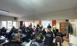 Manisa Büyükşehir'de personele güvenli çalışma eğitimi