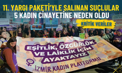 İzmir’den kritik açıklama: 11. Yargı Paketi’yle salınan suçlular 5 kadın cinayetine neden oldu