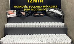 Karabağlar'da 84 bin uyuşturucu hap ele geçirildi