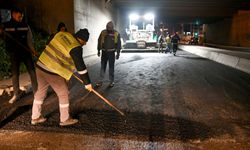 Bornova'da yol çalışmaları hız kazandı