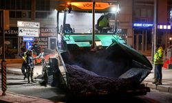 Bornova'da asfalt mesaisi