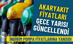 Akaryakıt fiyatları gece yarısı güncellendi: İndirim pompa fiyatlarına yansıdı