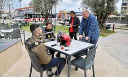 Başkan Çiçek hafta sonunda da sahada