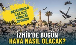 İzmir'de bugün hava nasıl olacak? Meteoroloji ilçe ilçe verileri duyurdu