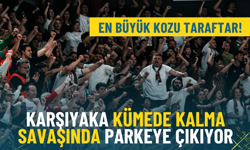 Karşıyaka kümede kalma savaşında parkeye çıkıyor