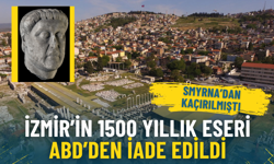 Smyrna’dan kaçırılmıştı: İzmir’in 1500 yıllık eseri ABD’den iade edildi