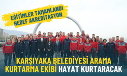 Karşıyaka Belediyesi Arama Kurtarma Ekibi hayat kurtaracak: Eğitimler tamamlandı, hedef akreditasyon