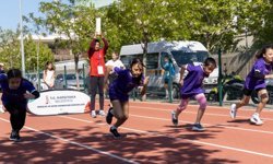 Karşıyaka’da 23 Nisan coşkusu atletizm pistine taşındı: Madalyalar minik sporcuların