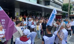 Karşıyaka’da kamu emekçilerinden bir eylem daha