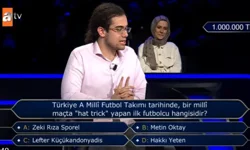 Kim Milyoner Olmak İster’de futbol sorusu: 1 milyon TL elinden böyle kaçtı!