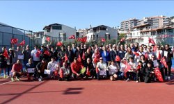 Kuşadası'nda Ulusal Egemenlik Tenis Turnuvası: Başkanımızla bunun hayalini kurmuştuk