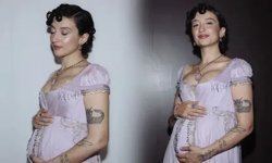 Mutlu haberi sahneden duyurdu: Melike şahin anne oluyor!