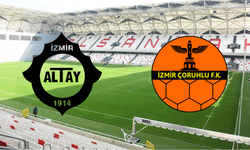 İzmir derbisinde puanlar paylaşıldı: Altay-İzmir Çoruhlu maçı 1-1 berabere kaldı