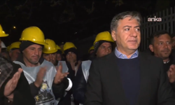 CHP'li Murat Emir'den Doruk Madencilik işçilerine destek: Bir kere de işçiden yana olun