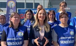 İzmir'de Temel Conta işçileri 507 gündür grevde... CHP'li Nazlıaka: Tek istedikleri alın terinin karşılığını almak