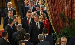 Özel 23 Nisan resepsiyonunda konuşu: Parti iktidara yürüyor, millet arkamızda