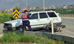 İzmir'de feci kaza: Otomobille çarpışan motosikletin sürücüsü öldü