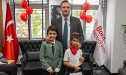 Bornova’da başkanlık koltuğu çocuklara emanet
