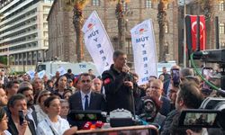 Tugay’dan Meslek Fabrikası önünde sert çıkış: İzmir halkından tokat yersiniz, ben buradayım!