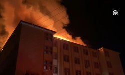 Aydın'da lise yurdunda yangın: Öğrenciler tahliye edildi