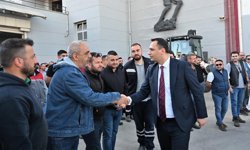 Başkan Eşki işçilerle buluştu: Çözüm sosyal adalet!
