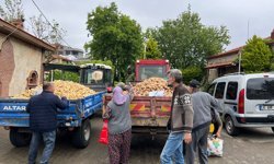 Güzelbahçe’de ücretsiz soğan ve patates desteği