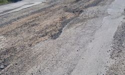 Slalom yaparak gidiyoruz! Dikili yolunda çile bitmiyor