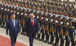 Yıllar sonra gelen ziyaret... Trump Xi ile Pekin'de bir arada