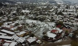 İzmir'e mayıs ayında kar yağdı