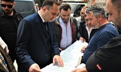 Başkan Eşki Yeşilçam Mahallesi’nde sokak sokak inceleme yaptı