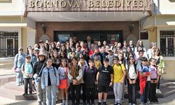 Öğrencilerden Bornova Belediyesi'ne ziyaret