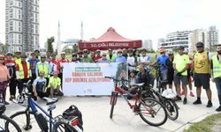 Pedallar iklim için döndü: Çiğli’de 36 kilometrelik farkındalık turu