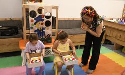 Kuşadası Belediyesi Anne Baba Çocuk Merkezi’nde çocuklar doyasıya eğlendi