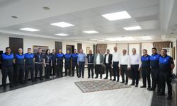 Turgutlu Belediyesi'nde Başkan Akın ve personel bayramlaştı