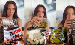 Dua Lipa'nın turşulu diyet kolasından çıkan karışım: İşte en garip yiyecek kombinasyonları...