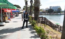 Kadınlar Denizi Plajı'nda zabıta ekiplerince denetim gerçekleştirildi