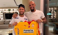 Sosyal medya yıkıldı: Felipe Melo'dan Neymar'a Galatasaray forması!