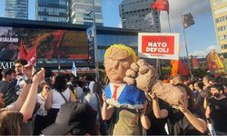İstanbul'da NATO karşıtı eylem: Trump ve işbirlikçileri bu topraklarda istenmiyorsunuz!