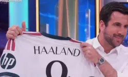 Real Madrid'de Erling Haaland heyecanı: Başkan adayı formasını gösterdi!