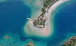 Fethiye Kumburnu Plajı bayramda 18 bini aşkın ziyaretçiyi ağırladı