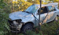 Uşak’taki trafik kazası bir çifti ayırdı: 1 ölü 1 yaralı