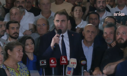 Çağatay Güç il binası önünden seslendi: Gücümüzü koltuktan değil milletten alıyoruz