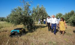 Gaziemir Belediyesi’nde ot temizliğinde robot dönemi