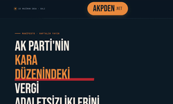 Erişime engellenen 'akpden. com' gitti 'akpden. net' geldi