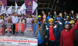 Madenciler ve öğretmenlerden dayanışma mesajları: Birleşe birleşe kazanacağız